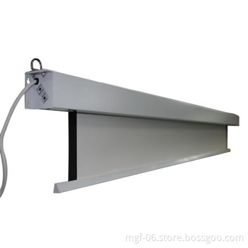 Manto Electric projection screen/ motorized projector screen for Office